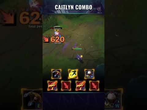 HOW TO Full Caitlyn Combo Guide 🔫