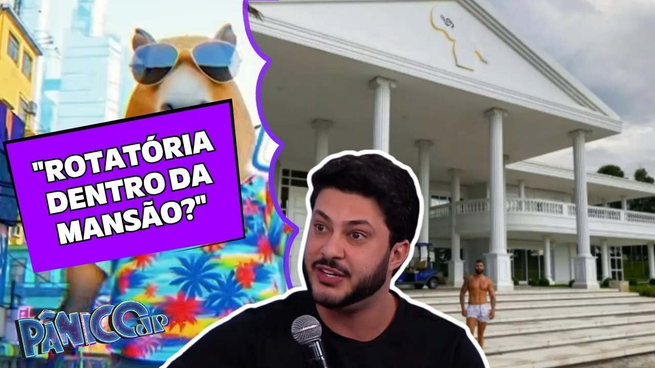 "O RICO É EXCÊNTRICO!": FIDELIS EXPLANA HISTÓRIAS BIZARRAS NA MANSÃO DE GUSTAVO LIMA