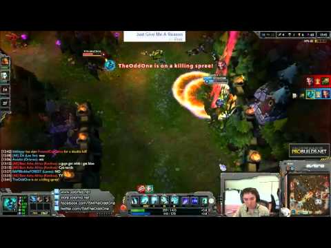 TheOddOne plays Hecarim jungle vs Zed   YouTube