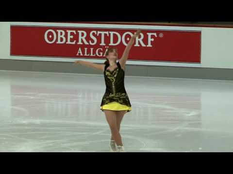 Katherine Noble - Silver Ladies I  FS 4 place - Oberstdorf 2016