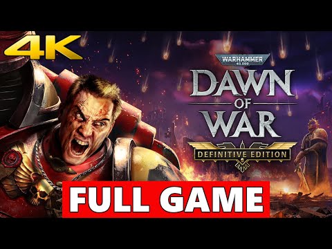 Warhammer 40,000 Dawn of War Definitive Edition Full Walkthrough Gameplay - No Commentary Longplay
