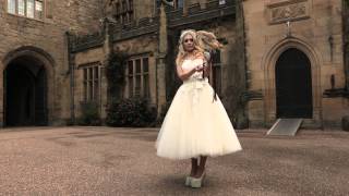 preview picture of video 'Owl delivering wedding rings again, oh and a love letter too! Chirk Castle Wedding Promo'