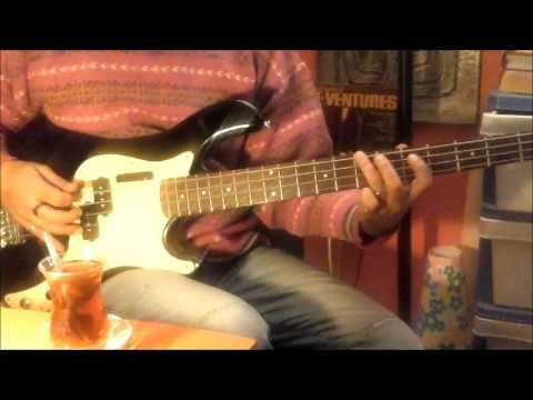 The Ventures - Secret Agent Man (1966) 4TP bass ezgi yorumu 24112016