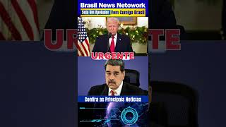 URGENTE: EUA ataca Venezuela e Trump confirma a prisão de Nicolás Maduro