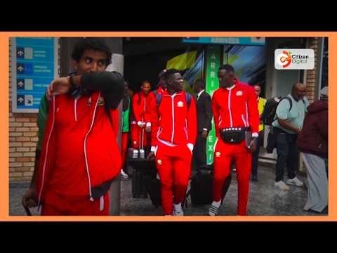 Harambee Stars arrive in Kigali ahead of FIFA Series opener against Estonia