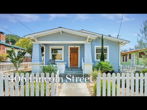 406 Lincoln Street ~ Santa Rosa Home for Sale