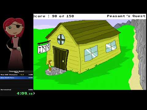 Peasant's Quest 100% speedrun - 5:58