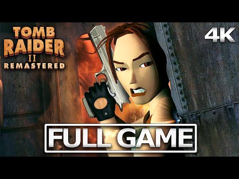 TOMB RAIDER 2 REMASTERED Full Gameplay Walkthrough / No Commentary【FULL GAME】4K 60FPS Ultra HD