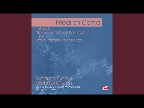 Monumentum Für Karl Prantl (1988) for large orchestra