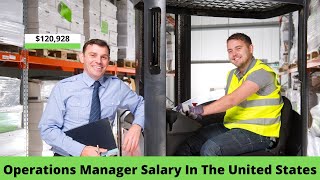 What does a Operations Manager do How much money does an Operations Manager make in the U.S