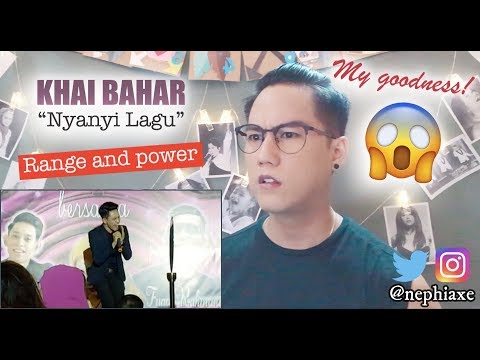 Khai Bahar Insane Vocals [Ziana Zain Song] | REACTION