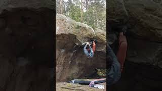 Video thumbnail of Ordalie, 7a+ (sit). Fontainebleau