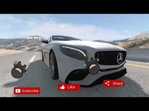 Cars vs Giant Bulge but REVERSE - Beamng Drive