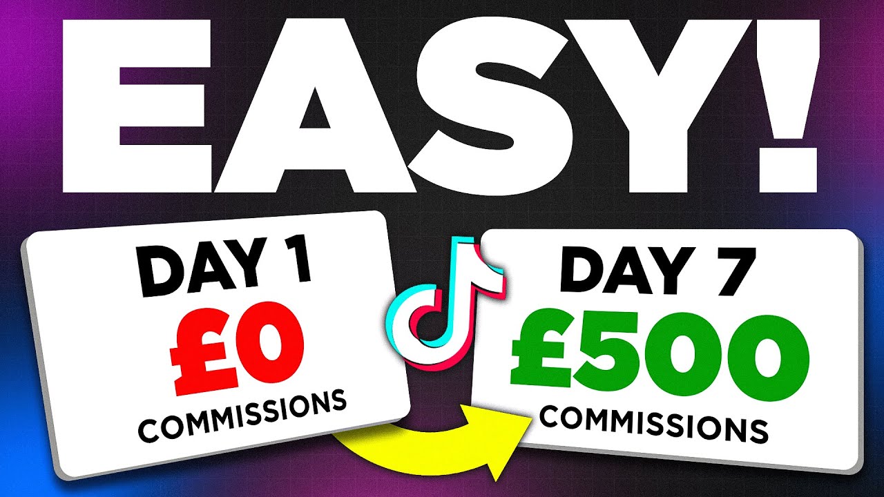 Make £500 With TikTok Shop Affiliate in 7 Days