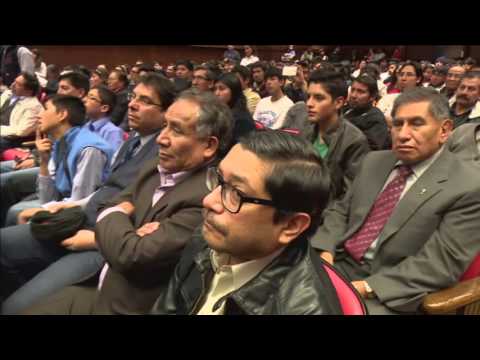 Conferencia Magistral del Dr. Kajita Takaaki(梶田隆章さん) en la UMSA