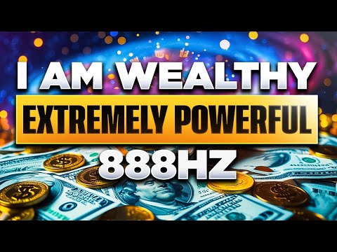 Money Affirmations For Success & Wealth - "I AM WEALTHY"  - Listen Nightly 888 HZ