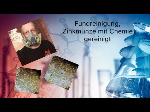 Fundreinigung Zinkmünze #coin #coinbase #münze #reinigung #sondeln #worldwar2