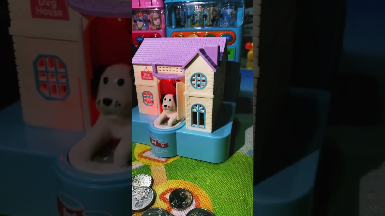 DOG HOUSE ATM BANK #shortsfeed #automobile #shortvideo #doghouse #piggybank