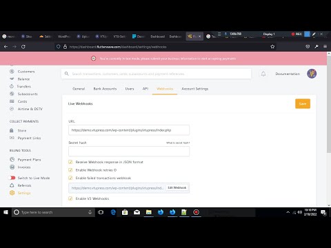 how to integrate flutterwave to vtupress v2.0.4