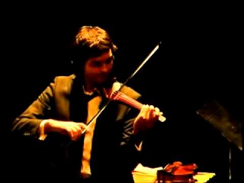 Oriol Saña play G&Fills Purpleheart electric violin