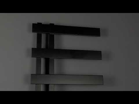 Полотенцесушитель электрический черный EF Combo L