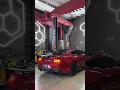 2025 Mustang GT Kooks Headers + Corsa Xtreme Remote Rev! #Shorts #Mustang #S650Mustang #Headers
