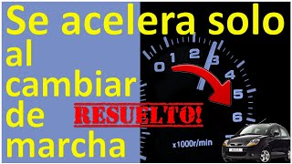 El motor se acelera solo al cambiar de marcha - SOLUCION - Chevrolet Matiz / Spark - Pontiac G2