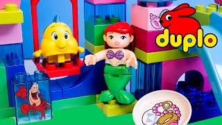 Princess Ariel The Little Mermaid Lego Duplo Building Blocks Toys La Sirenita Princesas Disney