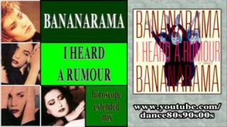 BANANARAMA - I Heard A Rumour (horoscope extended mix)