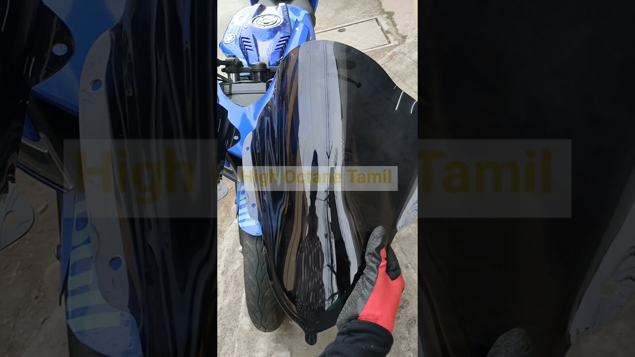 Watch video R15 V3 Visor Modification | AMR Sports | Throttlerz Pitstop | High Octane Tamil Now R15 V3 Visor Modification | AMR Sports | Throttlerz Pitstop | High Octane Tamil