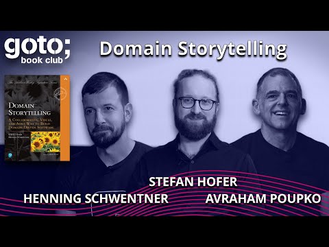 Domain Storytelling (Teaser) • Stefan Hofer, Henning Schwentner & Avraham Poupko • GOTO 2022