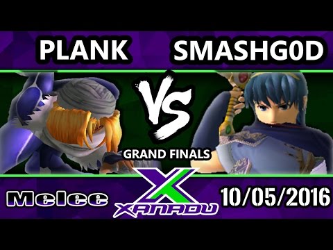 S@X 170 - SmashG0D (Fox, Marth) Vs. Plank (Sheik) SSBM Grand Finals - Smash Melee