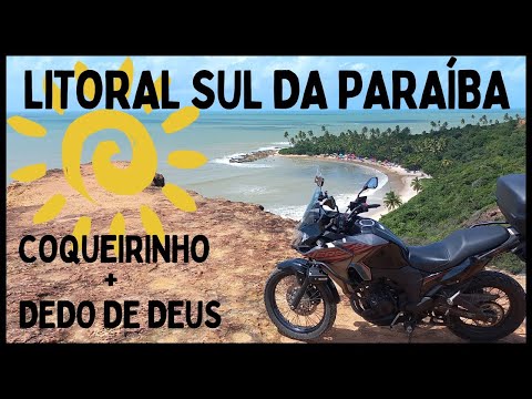 ROLÊ PELA PRAIA DE COQUEIRINHO / O LITORAL DA PARAÍBA É LINDO / VERSYS X300