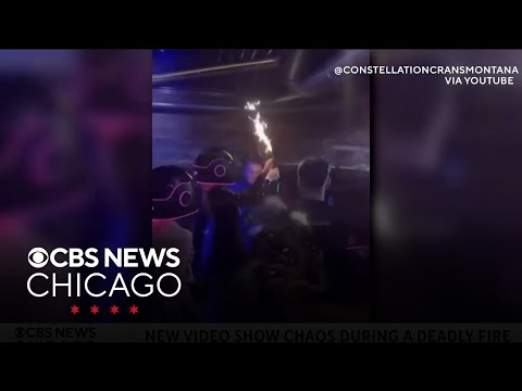 Video shows sparklers going off before Swiss ski resort bar fire that killed dozens