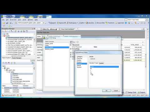 Automate pivot grids in Toad Data Point - The Quest Blog