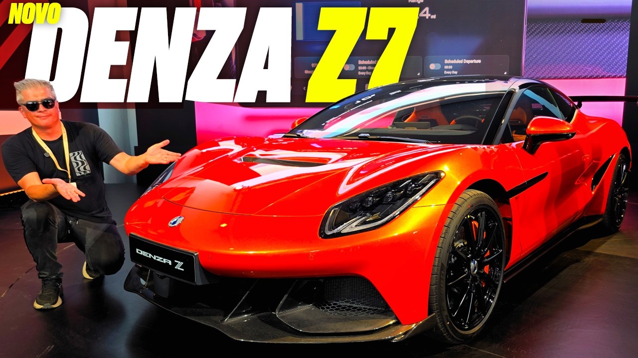 Novo Denza Z 2027 - VEM PRO BRASIL? O SUPERCARRO ELÉTRICO DE 1.604 cv E 126 mkgf DE TORQUE! VEM VER!