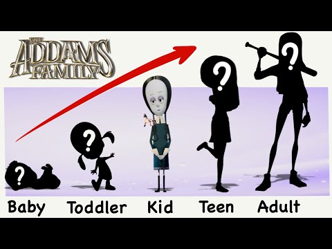The Addams Family Growing Up Full | Cartoon Wow