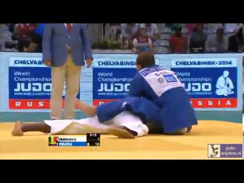 Judo 2013 World Championship Rio de Janeiro: Diawara (SEN) - Pineda (COL) [-81kg]