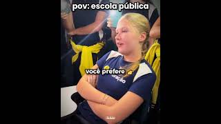 ele chamou a professora de velha kkkkk l #humor #engraçado #escola #shorts