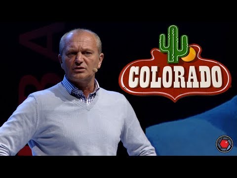 Andrea Pucci at the Unipol Arena in Bologna