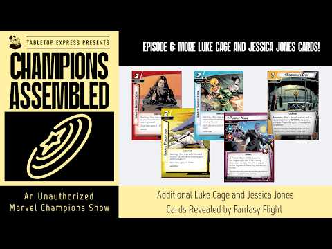 New Jessica Jones and Luke Cage Cards Revealed! 