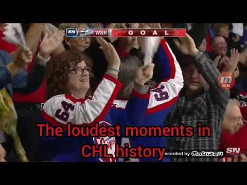 THE LOUDEST MOMENTS IN CHL HISTORY!
