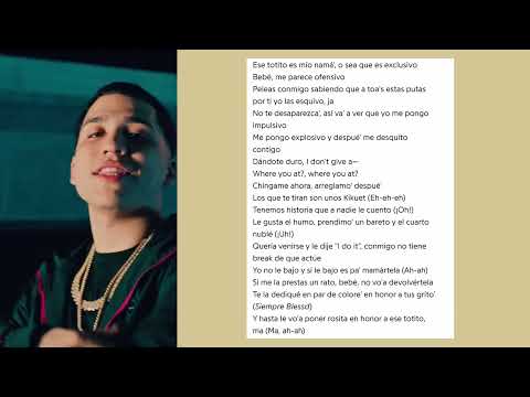 ANUEL AA, IZAAK, J ABDIEL, BLESSD, PIRLO, WYA REMIX BLACK AND YELLOW