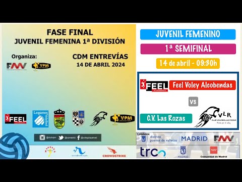 FASE FINAL (14/04/2024) Juvenil A FV Alcobendas – CV Las Rozas