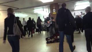 Jason Crawford / 8 String Guitar - Toronto Subway Musician (02.11.2011)