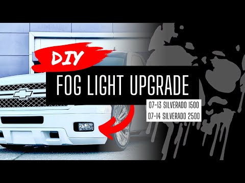 How to Add and Install Fog Lights on 07-13 Silverado 1500 or 07-14 Silverdo 2500
