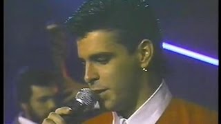 LUIS ENRIQUE: "Volverte A Ver" en Vivo programa 'Salsa' AMOR Y ALEGRÍA (1988)