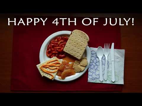 Independence Day barbecue: MRE style