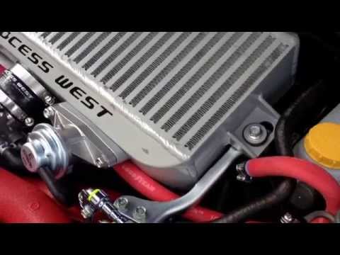 Voodoo STi 2015 Subaru WRX STi Process West Top Mount Intercooler TMIC