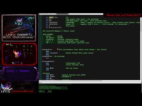 Bitmap Drawing on the Nes / Famicom via CHR-ROM - 6502 Lesson S33